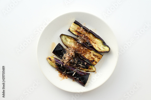 茄子焼き　焼き茄子