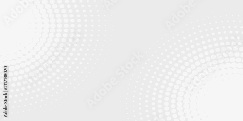 Konstfotografi Abstract white glowing geometric lines on gray background
