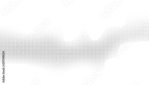 Structured halftone dot grid pattern background