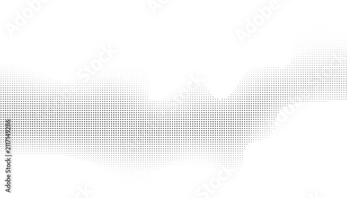 Sparse halftone square dot grid texture background