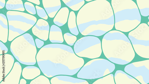 Abstract Organic Cell Pattern Background