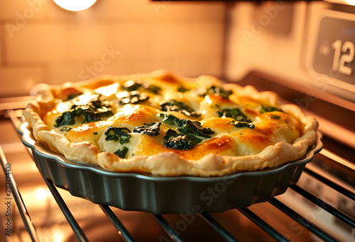 Savory spinach and cheese q...