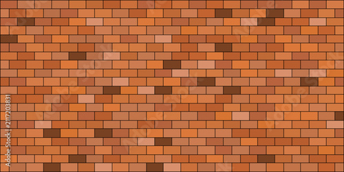 Old Brick Wall Texture Background, Red Brick Blocks Wall, Ancient Bricks Fence