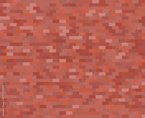 Old Brick Wall Texture Background, Red Brick Blocks Wall, Ancient Bricks Fence