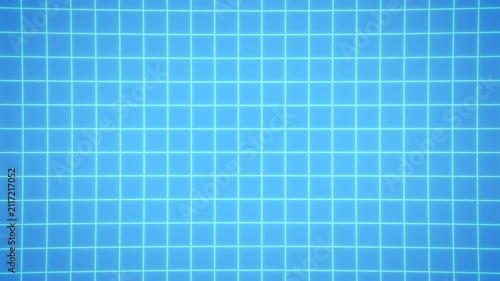 Light Blue Digital Grid Game Background Animation Loop