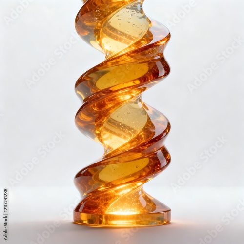 Amber Prism Spiral
