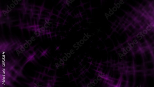Photography Purple glow pulses across dark void