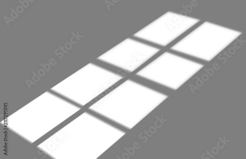 Window shadow frame sun leaks cutout transparent backgrounds illustration png