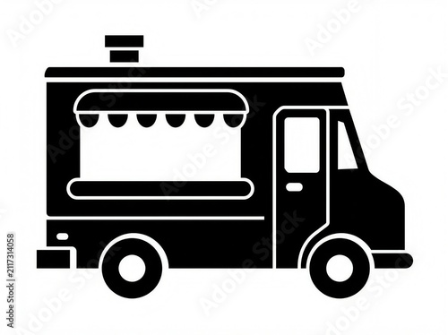 food truck vector 