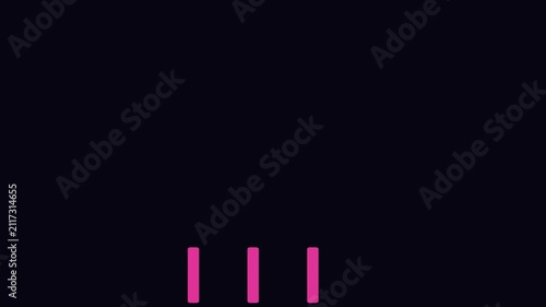 Animated Equalizer Audio Wave Equalizer Bars Motion Graphic