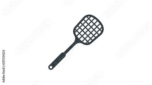 Фотография Fly swatter icon vector illustration on white background