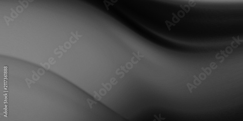 Fotografie black abstract background curved surfaces stacked diagonally upon one another an