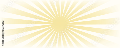 Foto Background with yellow gradient and concentrated lines interspersed with stars
