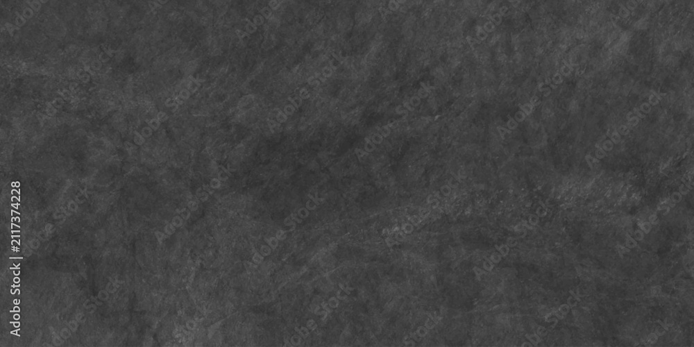 Fototapeta premium Dark black limestone old wall cement charcoal paint concrete blackboard and chalkboard background. abstract vein vintage Black granite slabs background