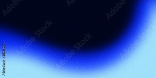 Blue Grainy Gradient Abstract Background