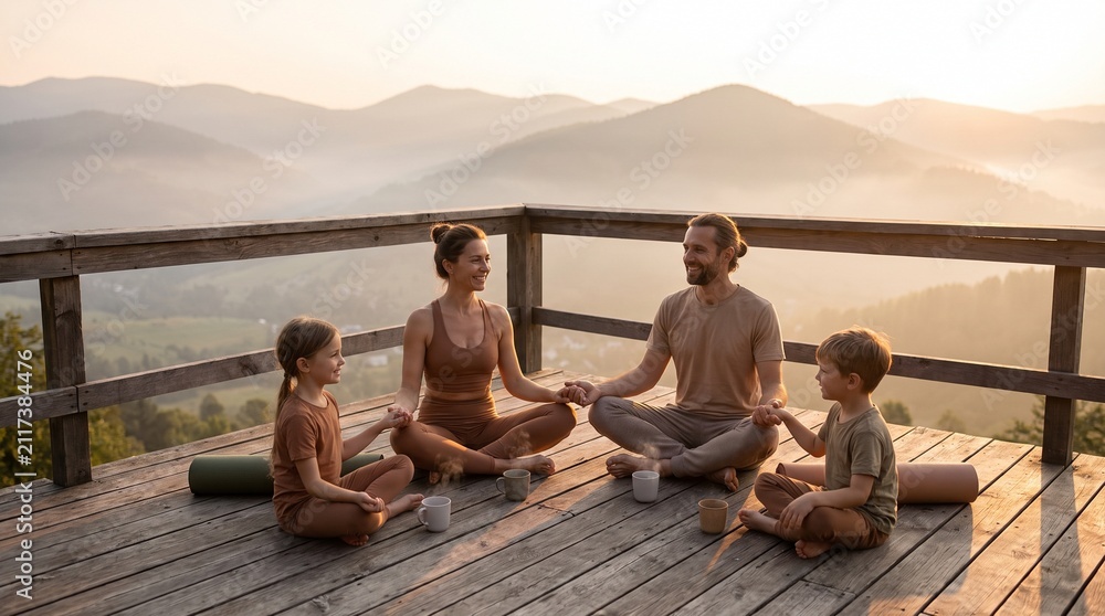 Fototapeta premium couple sitting on a bench
