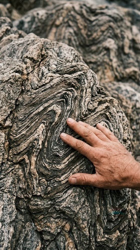 Ancient Sedimentary Rock Layers