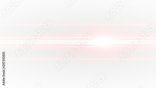 Foto Neon light beam png with glowing laser rays, concert spotlight motion streaks, abstract energy flare effect, colourful horizontal stripes and transparent background design