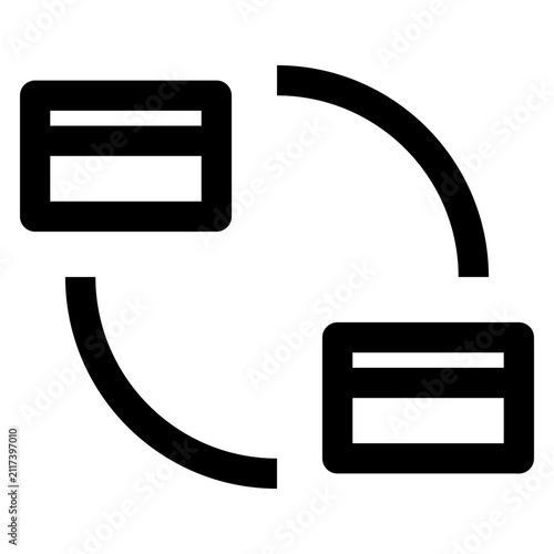 card exchange icon
