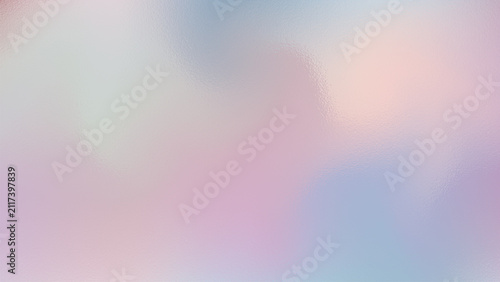 Soft pink and blue blurred frosted glass abstract background with background