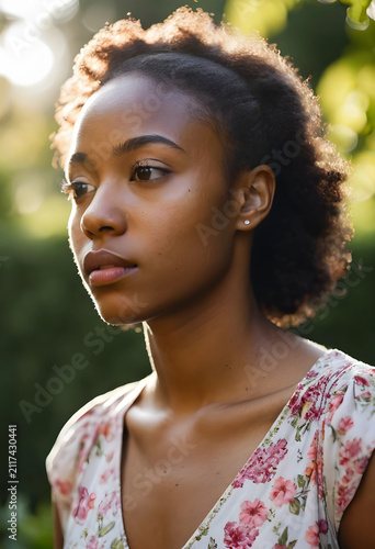 Young african american woma...