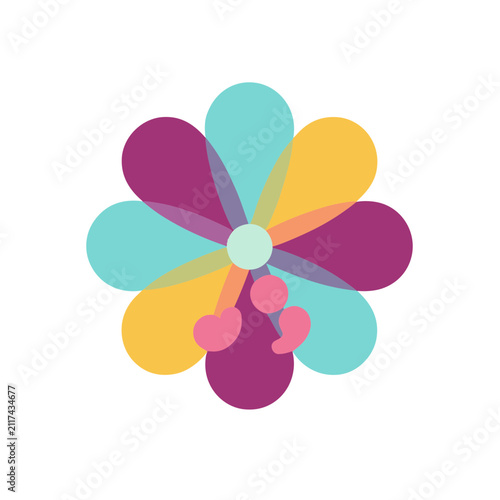Colorful Abstract Logo Element