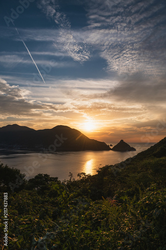 Foto 新上五島町矢堅目・トトロ岩・夕景