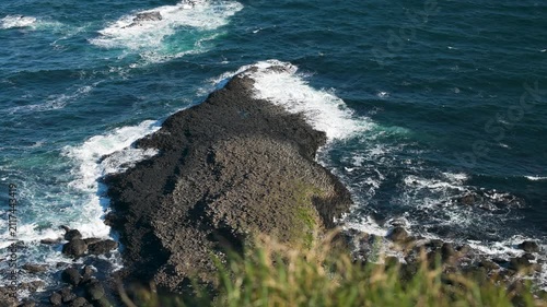 Giant's Causeway basalt columns in Northern Ireland, United Kingdom