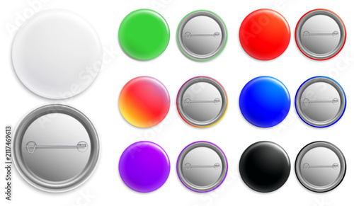 Foto Realistic colored icons