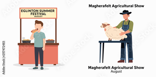 Magherafelt Agricultural Show and Eglinton Summer Festival August celebration
