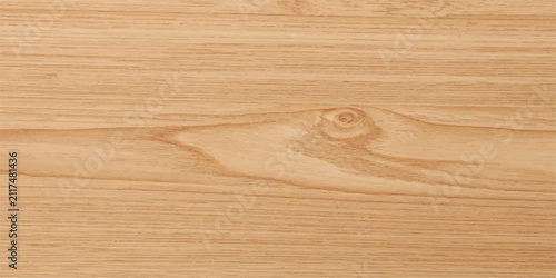 Natural Brown Wood Texture Background with Copy Space, Rustic Wooden Plank Surface Pattern with Oak Grain and Hardwood Timber Material for Floor, Wall, and Design Backdrop
