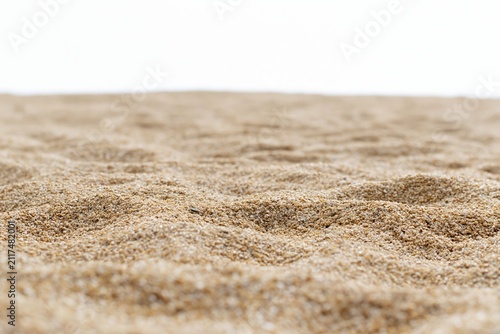 The Sand Landscape Closeup: A Quiet Sunlit Beach Dunes Texture