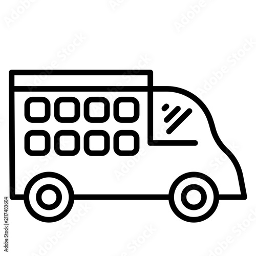 Shuttle Service Icon