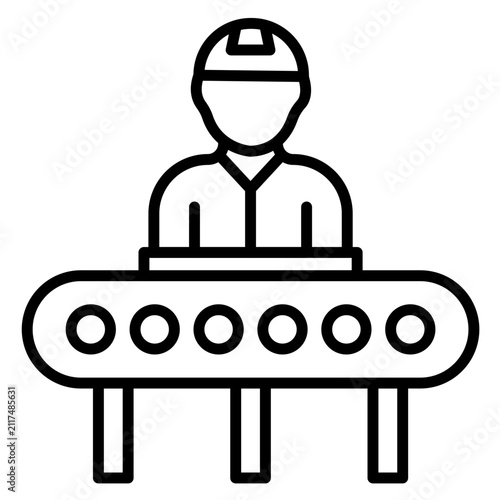 Production Line Icon