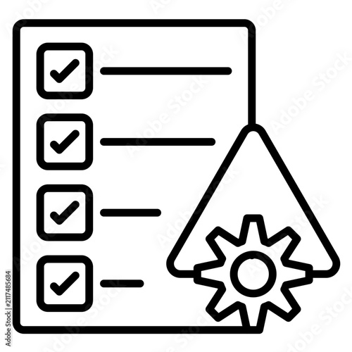 Risk Assessment Icon