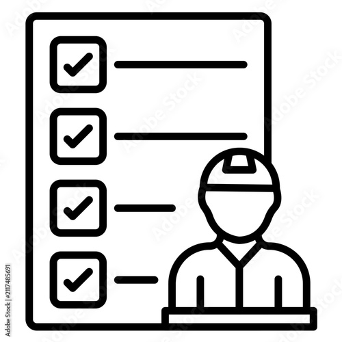 Safety Inspection Icon