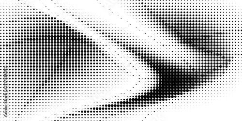 Cuadro en lienzo Halftone faded gradient texture