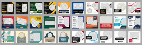 Professional Business Marketing  Post Vector
