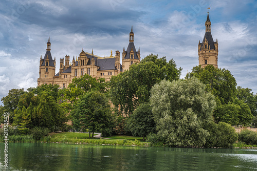 The stunningly beautiful Schwerin Castle now serves as the seat of the Mecklenburg-Western Pomerania State Parliament.