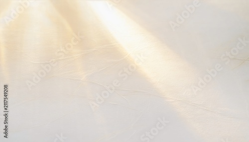 Soft Water Reflections on Handmade White Washi Paper Background
