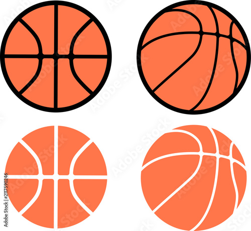 basketball icon SVG