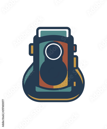 Vintage camera illustration