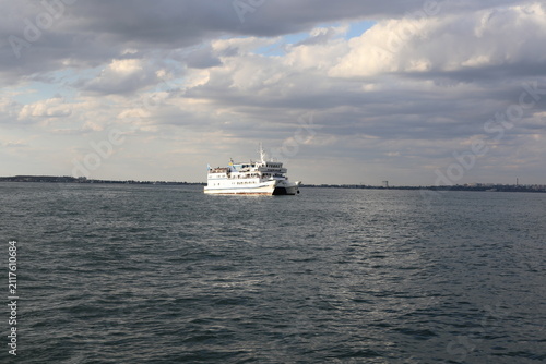 oil tanker in the sea
