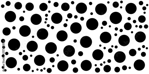 Cuadro en lienzo polka dot seamless pattern