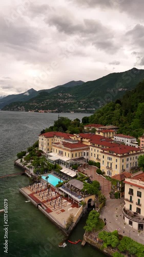 Aerial Footage – Lake Como, Italian Lakes, Italy