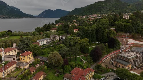 Aerial Footage – Lake Como, Italian Lakes, Italy