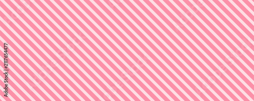 Candy color diagonal lines seamless pattern. Light pink stripes background. Abstract pastel swatch design template for fabric, textile, wrapping paper, banner, card. Vector wallpaper