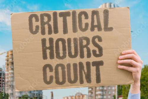 фотографія "Critical Hours Count" The first days after injury are decisive