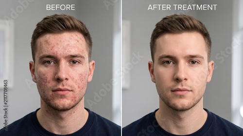 Acne Treatment Before and After