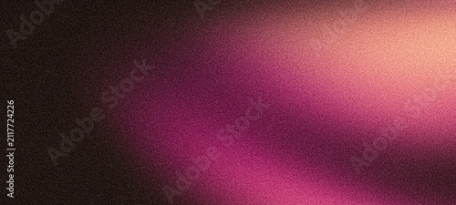Fotografie Grainy gradient background red magenta pink on dark backdrop, grain texture vibr